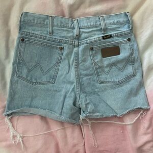 Vintage Wrangler Cutoff Denim Shorts